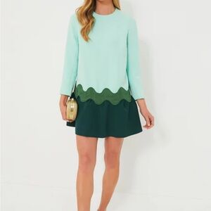 Mint and Green Colorblock Dress - Tuckernuck - NWT